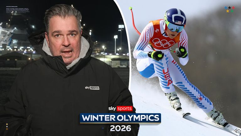 Sky Sports News' Geraint Hughes gives an update on Winter Olympics icon Lindsey Vonn after she crashed while competing with a torn ACL. 