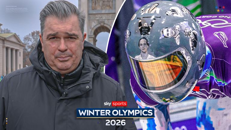 Ukrainian skeleton athlete Vladyslav Heraskevych banned over helmet tribute.