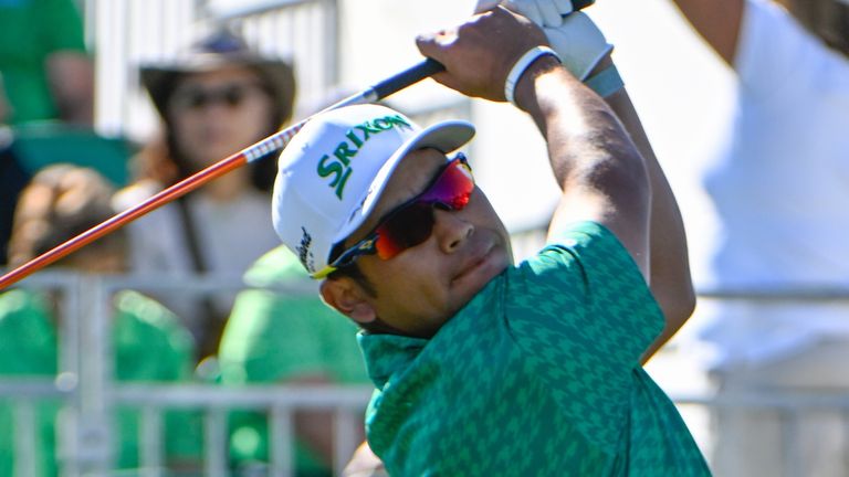 Hideki Matsuyama holds a one-shot lead heading into the final round