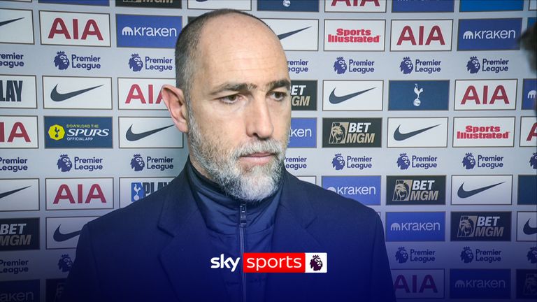 Igor Tudor doesn't hold back on 'not good enough' Spurs after 4-1 defeat to Arsenal 