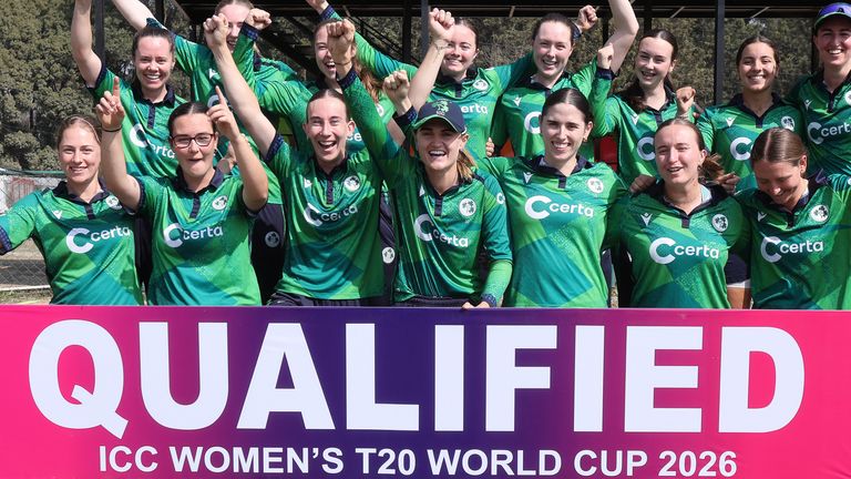Ireland have qualified for the 2026 Women's T20 World Cup which takes place this summer, live on Sky Sports