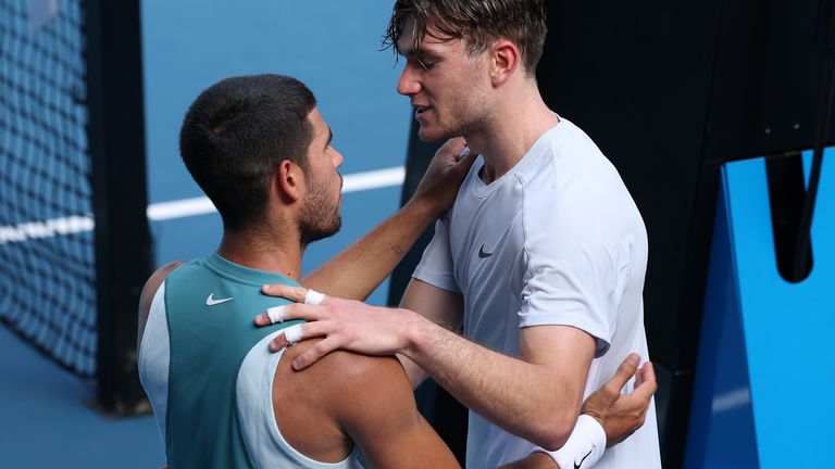 Jack Draper and Carlos Alcaraz