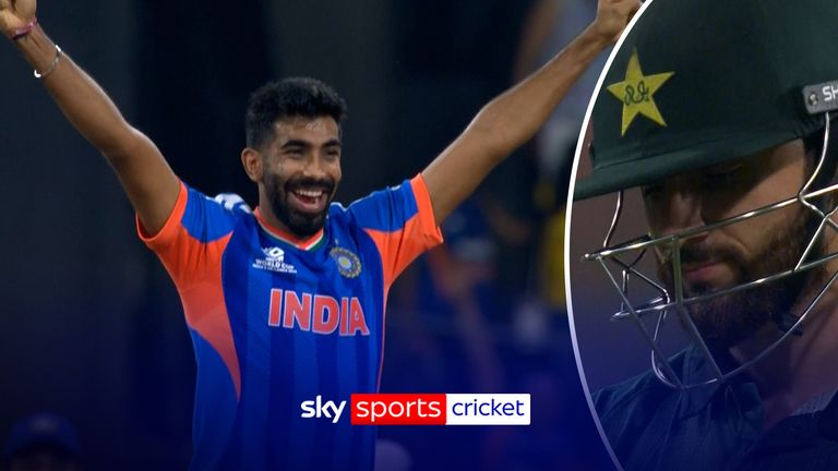 Jasprit Bumrah strikes twice as Pakistan lose three early wickets!