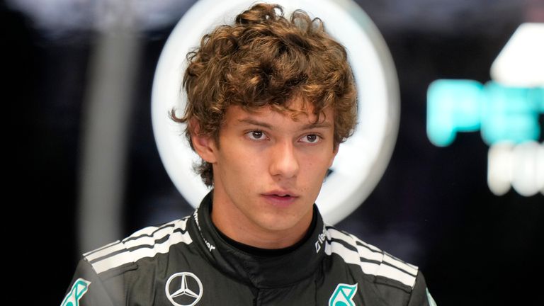 Mercedes driver Andrea Kimi Antonelli