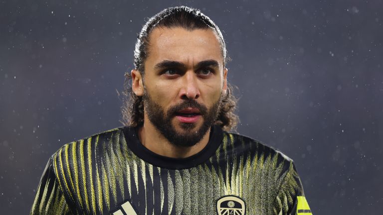 Leeds striker Dominic Calvert-Lewin