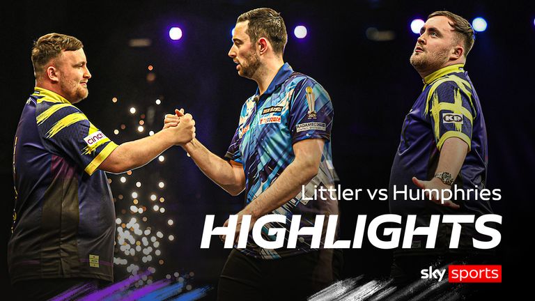 Luke Littler against Luke Humphries in Antwerp