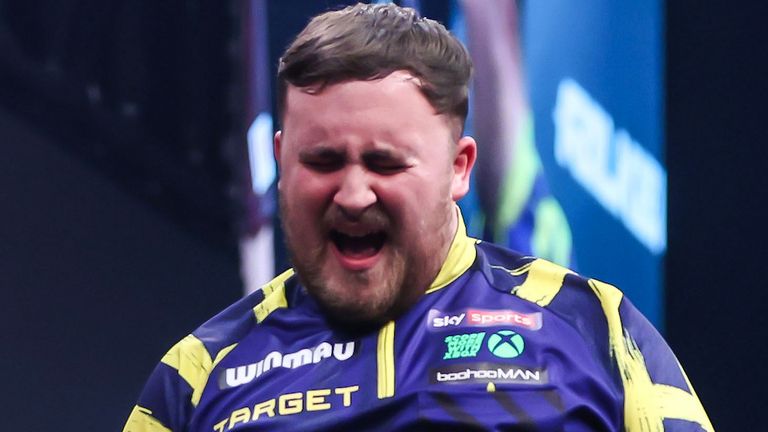 Luke Littler will feature in 'A Night at the Darts' at Silverstone in July
