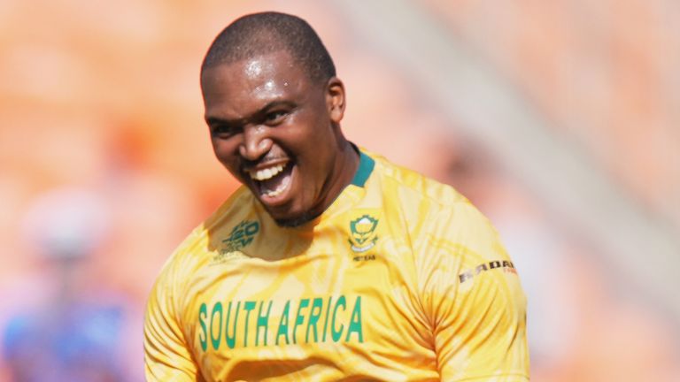 South Africa's Lungi Ngidi, Men's T20 World Cup 2026 (Associated Press)
