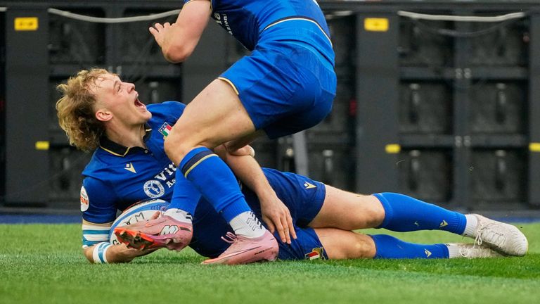 Italy's Louis Lynagh