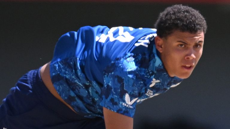 Manny Lumsden, England, U19 Cricket World Cup (Getty Images)