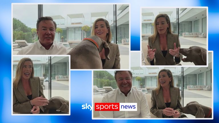 Hilarious moment 'Casper' the dog interrupts Mansfield owner's SSN interview!!!