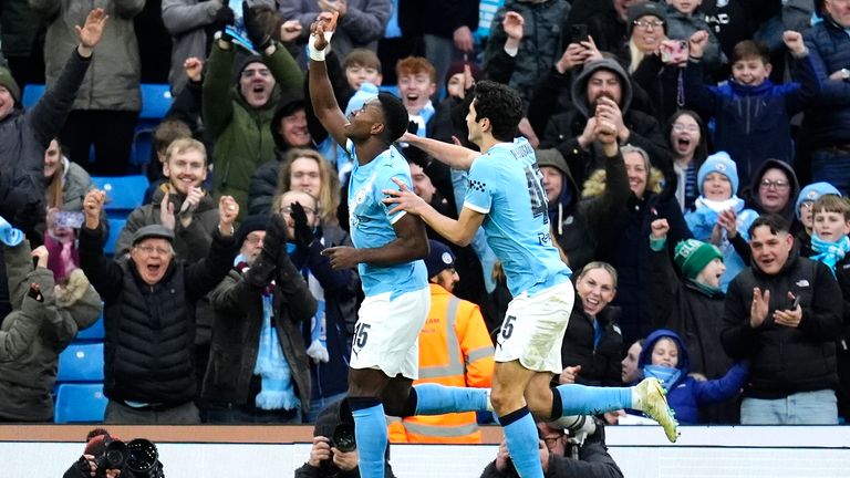 Marc Guehi's first goal for Manchester City saw them progress to the fifth round of the FA Cup