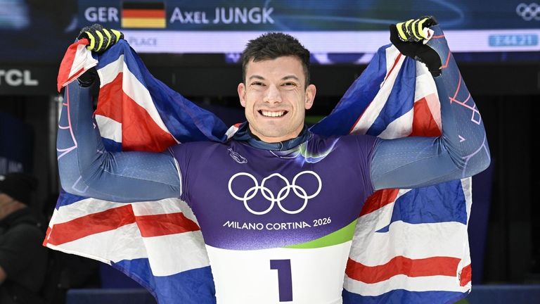 Matt Weston is a double Olympic champion