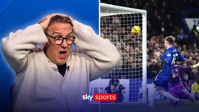 Chelsea vs Leeds | Paul Merson can't believe Cole Palmer missed from two yard