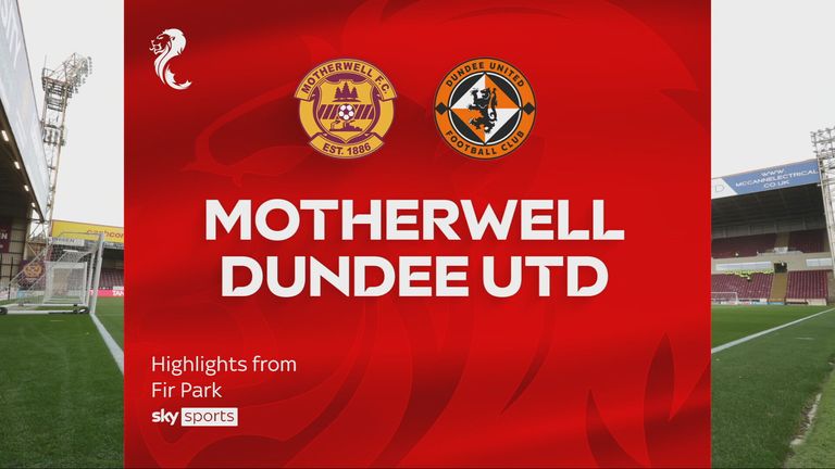 Motherwell vs Dundee United