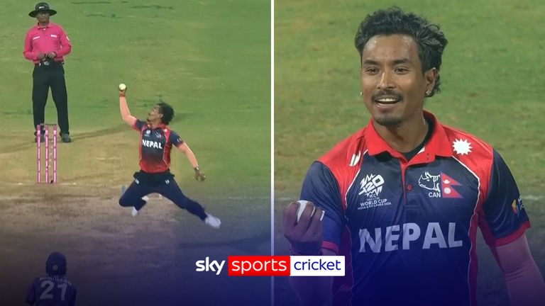 Nepal's Sompal Kami stuns with a brilliant one‑handed catch