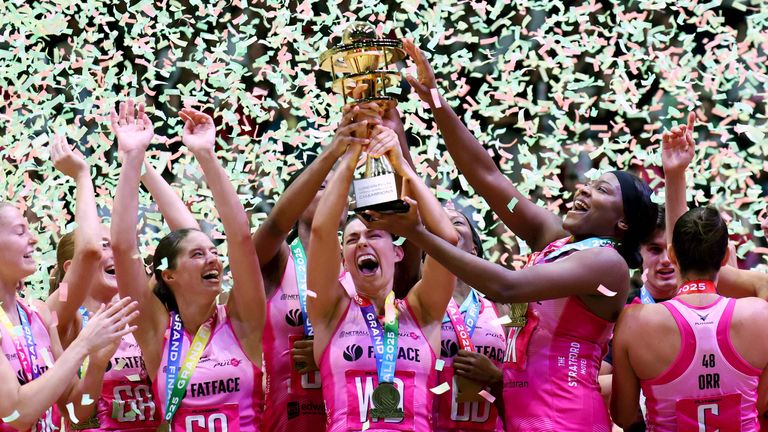 London Pulse were the winners of the Netball Super League in 2025 