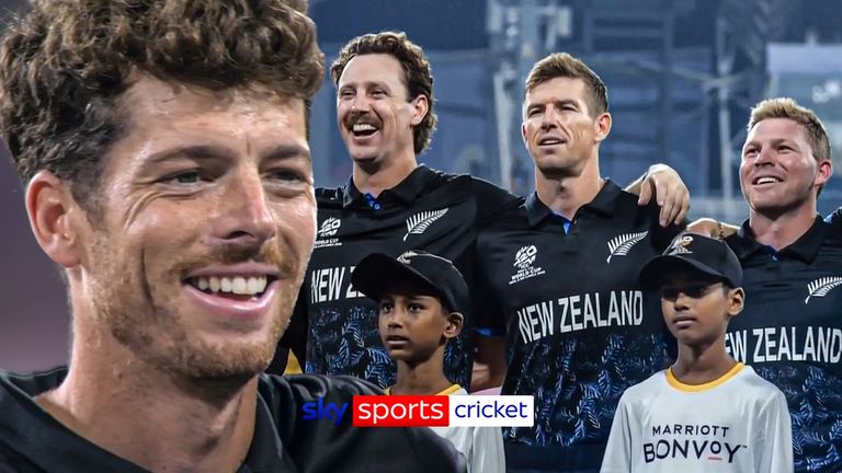 New Zealand players in STITCHES as National Anthem plays at wrong speed!