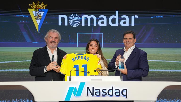 Nomadar CEO and vice-president of Cadiz Rafael Contreras pictured as Cadiz launches on NASDAQ