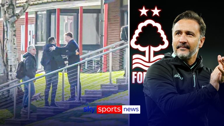 Vitor Pereira arrives for  new start at Nottingham Forest