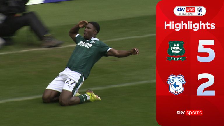 Plymouth 5-2 Cardiff