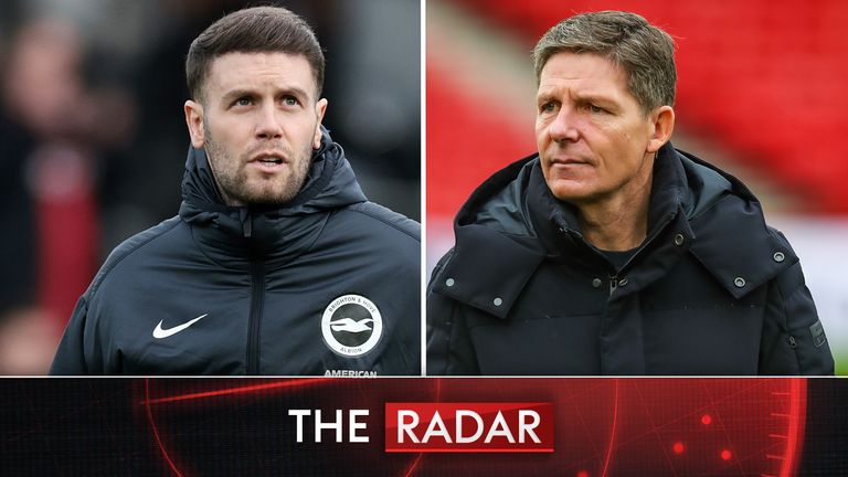 Fabian Hurzeler and Oliver Glasner