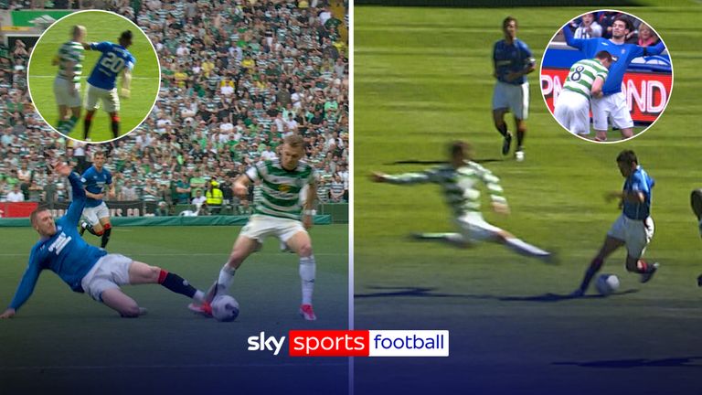 Rangers Celtic red cards