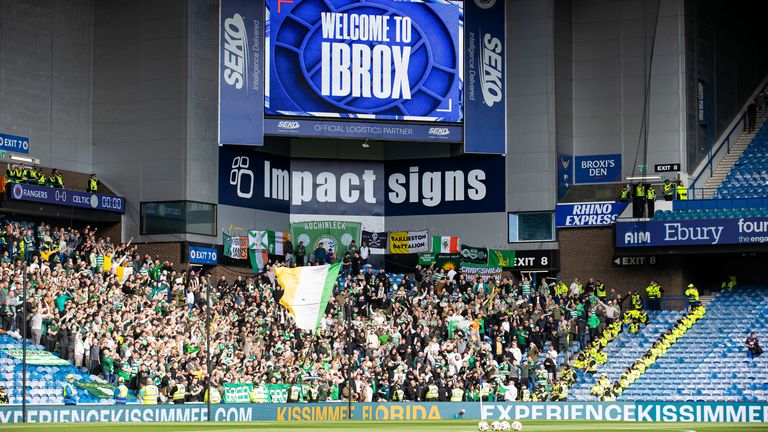 Away crowds returned to Old Firm meetings last season after years without visiting supporters
