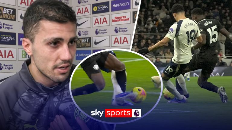 Man City have contacted The FA for comment with Rodri, being left visibly frustrated as he believed that Spur’s first goal goal should have been ruled out due to an apparent foul on Marc Guehi.