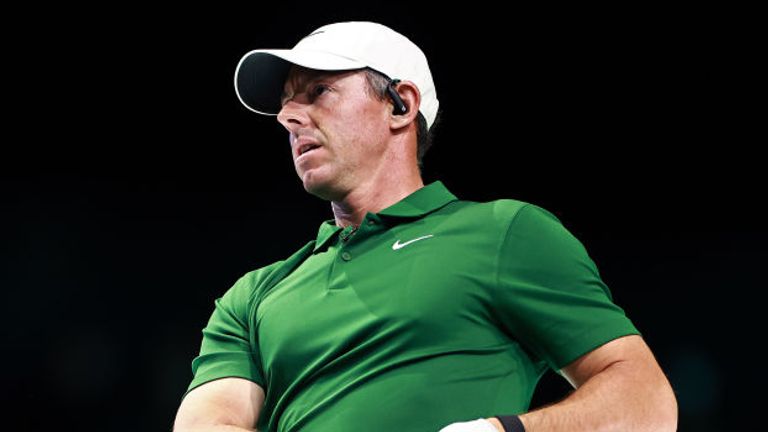 Rory McIlroy playing for Boston Common GC in TGL