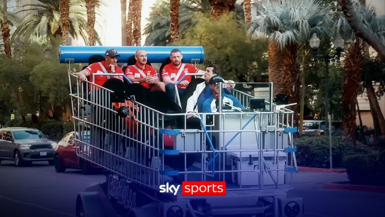 Hull KR's players took a tour around Las Vegas in Cartzilla ahead of their Super League clash with Leeds Rhinos!