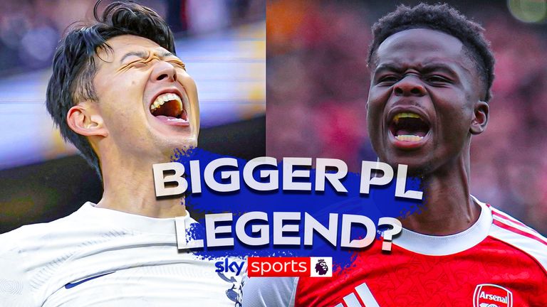 Who will have a bigger Premier League legacy, Saka or Son?