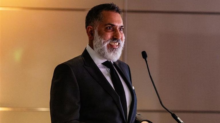 Sanjay Bhandari MBE was appointed as the interim chair of Super League Basketball in July 2025