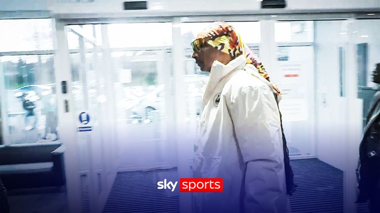 Rapper Snoop Dogg arrives at Liberty Stadium ahead of Swansea vs Preston