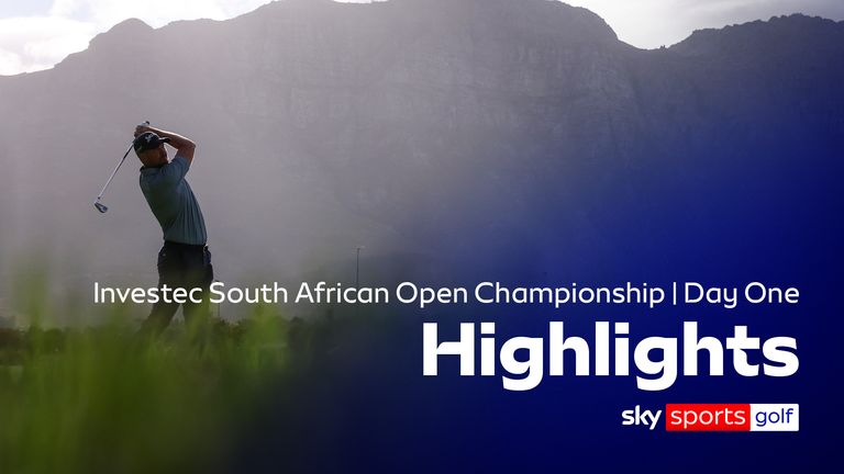 SOUTH AFRICA OPEN DAY ONE HIGHLIGHTS