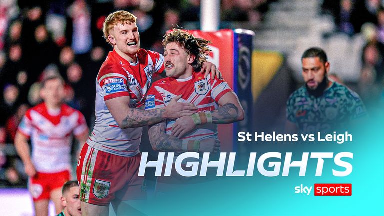 St Helens 20-18 Leigh Leopards | Super League highlights