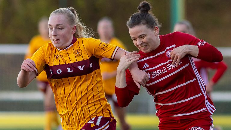 Hamilton Accies are bottom of the SWPL, with Motherwell and Aberdeen nine points ahead