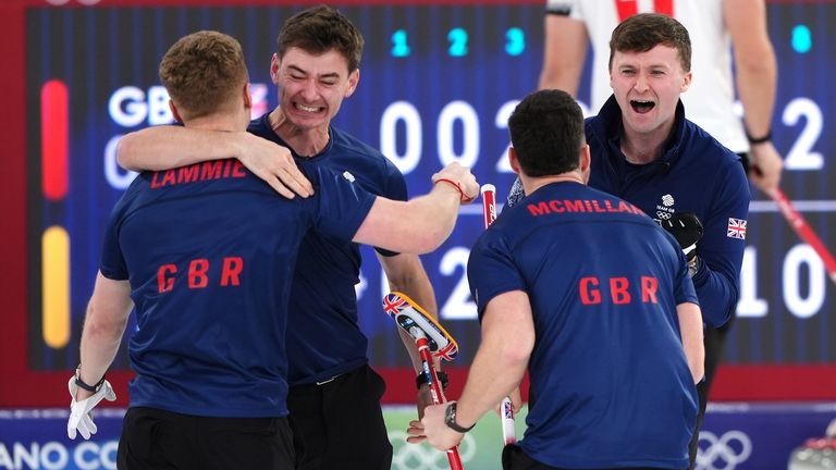 Winter Olympics LIVE! GB men's curling beat Switzerland to reach gold-medal match