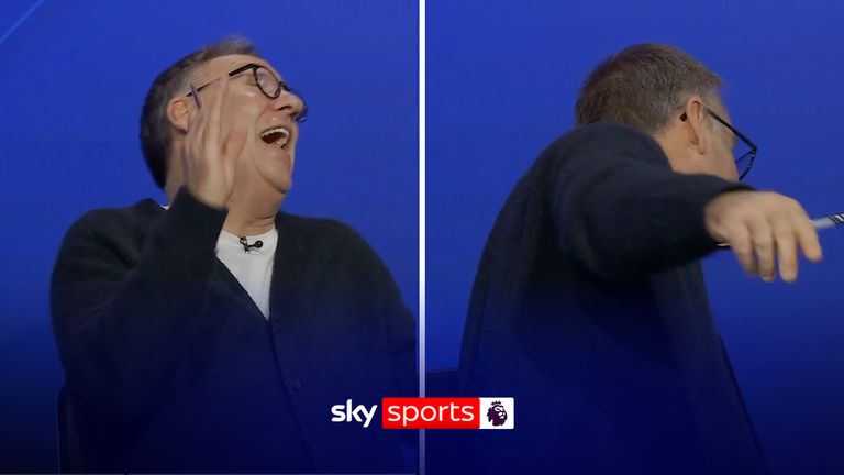 'I'm sure it comes off his backside!' | Merse HILARIOUS reaction to  Barry's goal 