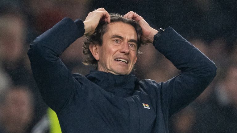 Thomas Frank is 'convinced' he will keep his job at Spurs