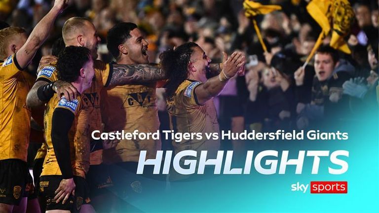 Castleford Tigers 34-8 Huddersfield Giants