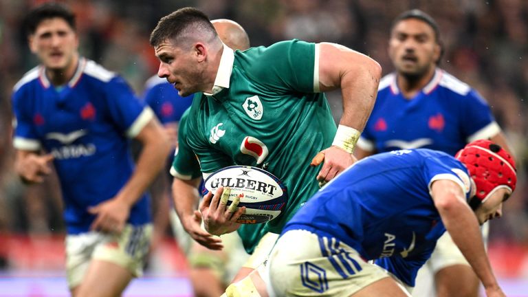 Paris , France - 5 February 2026; Nick Timoney 