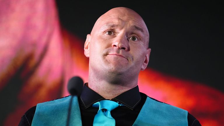 Tyson Fury will fight at the Tottenham Hotspur stadium on April 11.