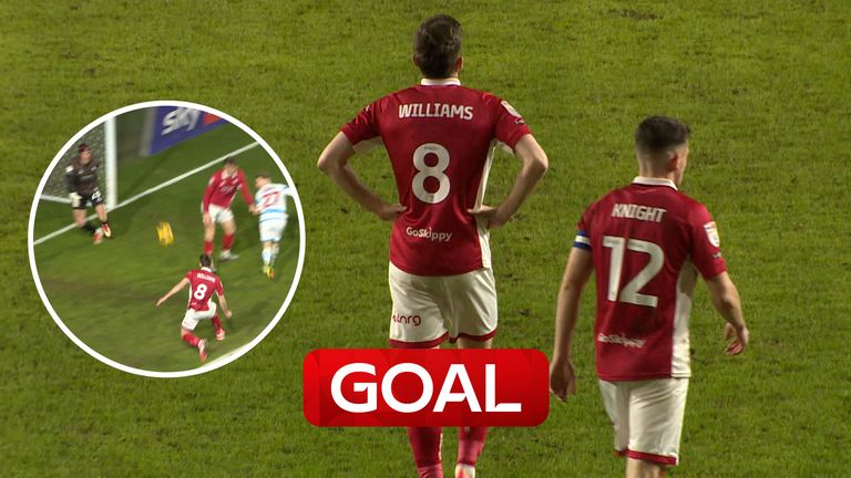 BRISTOL CITY OWN GOAL 17 FEB