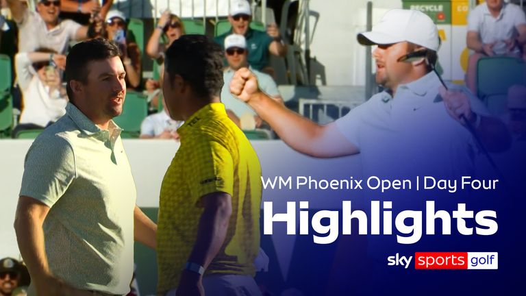 Highlights from the final round of the WM Phoenix Open from TPC Scottsdale, Arizona.