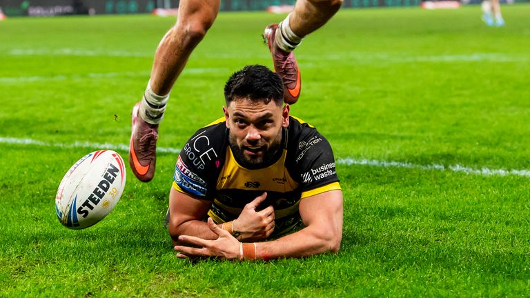 York's David Nofoaluma scored twice on debut.