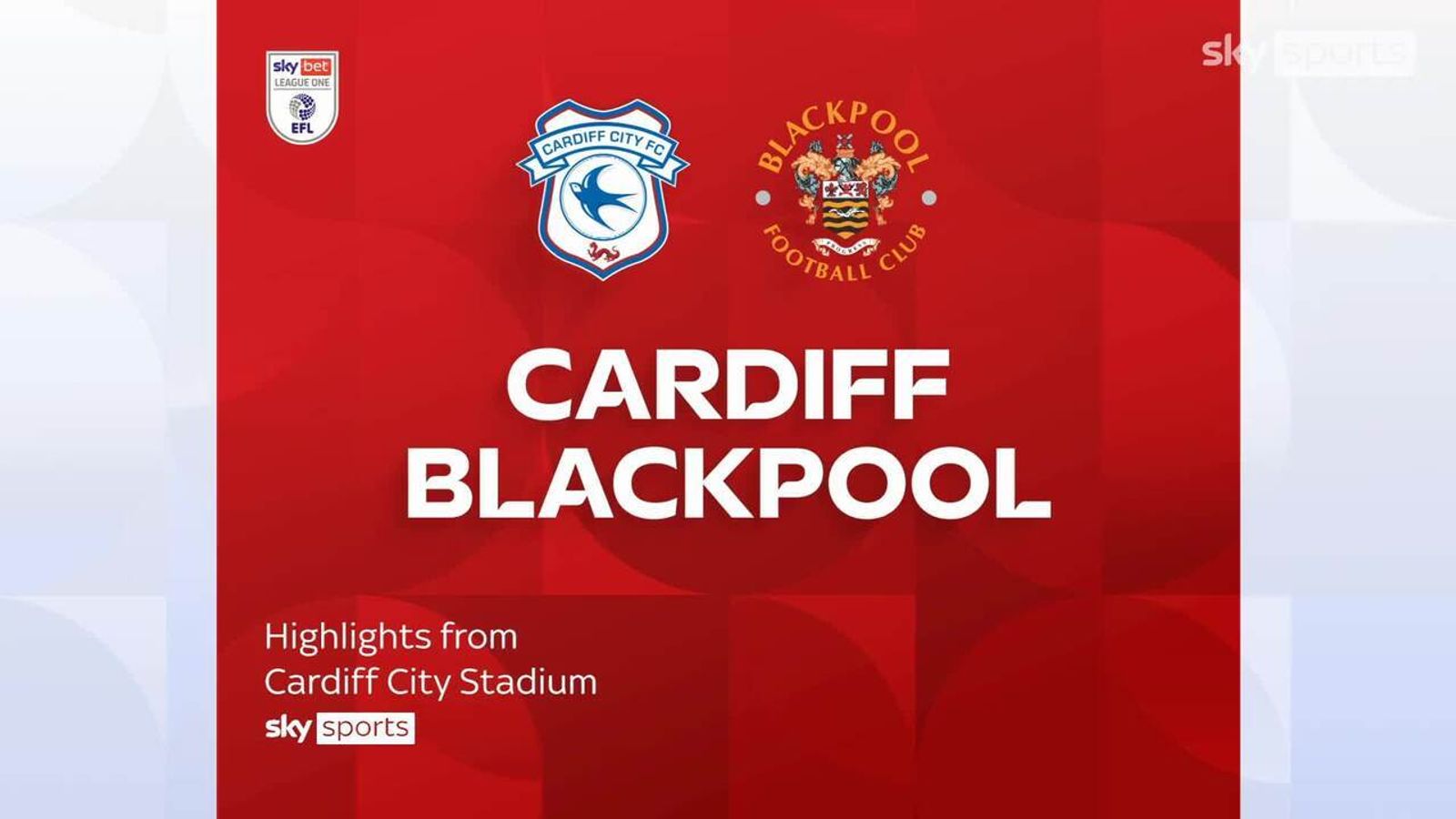 Cardiff City 0-0 Blackpool | League One highlights