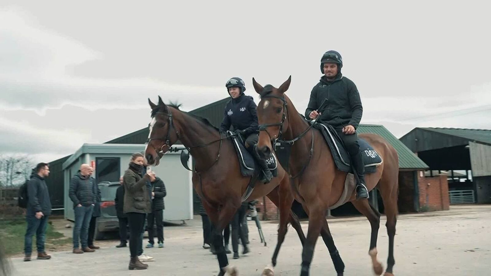 Grand National: At home with Iroko & Jagwar as Oliver Greenall and Josh Guerriero head to Aintree with high hopes
