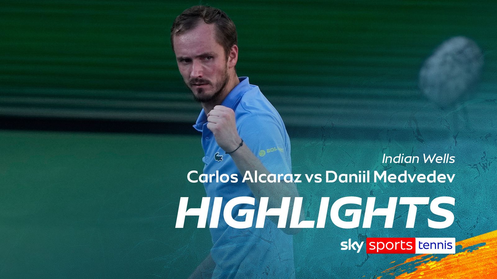Carlos Alcaraz vs Daniil Medvedev | Indian Wells Highlights