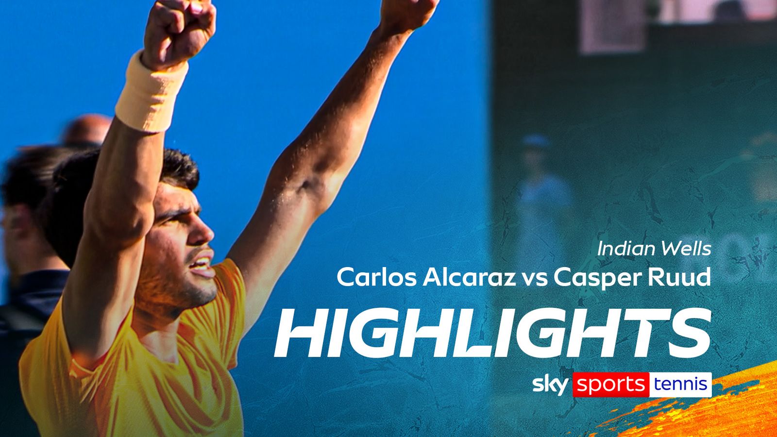 Carlos Alcaraz vs Casper Ruud | Indian Wells highlights